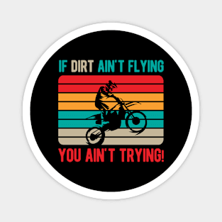 Funny Dirt Bike Biking Magnet